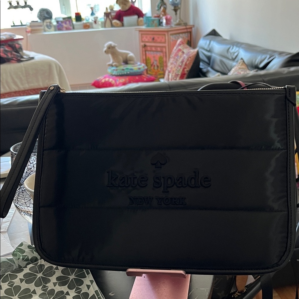 Kate Spade Black Cosmetic Bag - Picture 3 of 4
